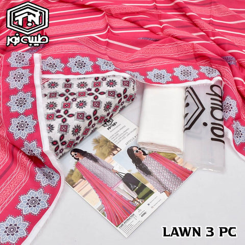 Tayyaba Noor Printed Lawn 3-Piece Suit High Quality 000284