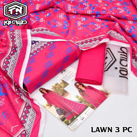 Tayyaba Noor Printed Lawn 3-Piece Suit High Quality 000290