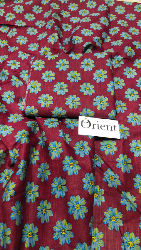 Orient Allover Khaddar Stuff 2 Piece Suit  000310