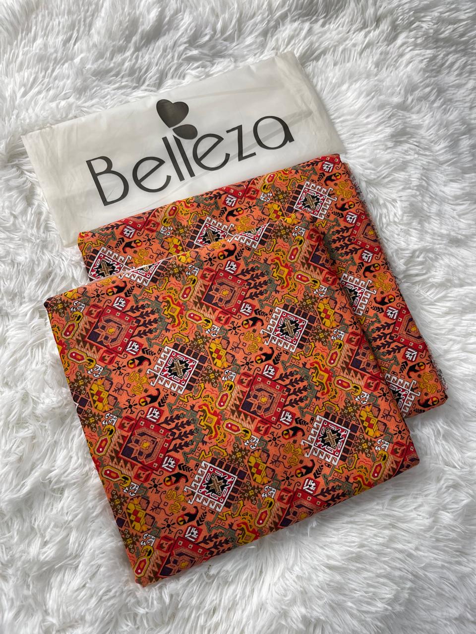 Belleze Khaddar 2 Pcs Suit – Allover Prints (Original) 000388