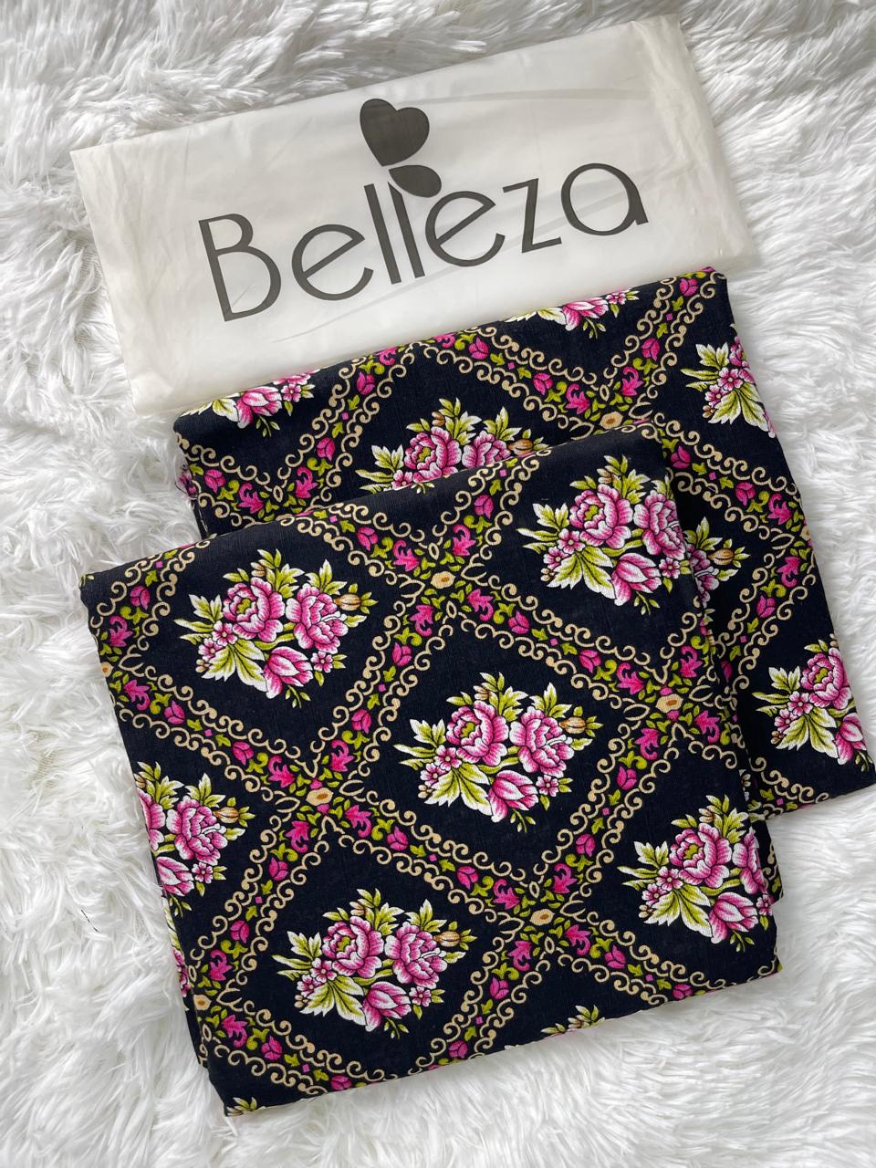Belleze Khaddar 2 Pcs Suit – Allover Prints (Original) 000398