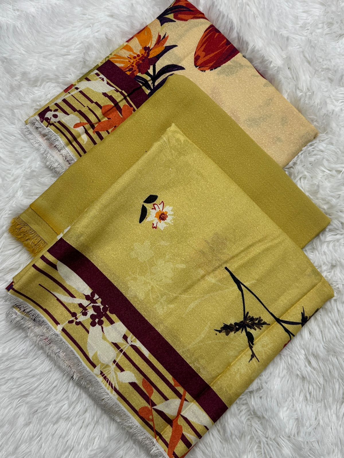 Karandi collection 3Pcs Suit– Charocol Prints Original 000529