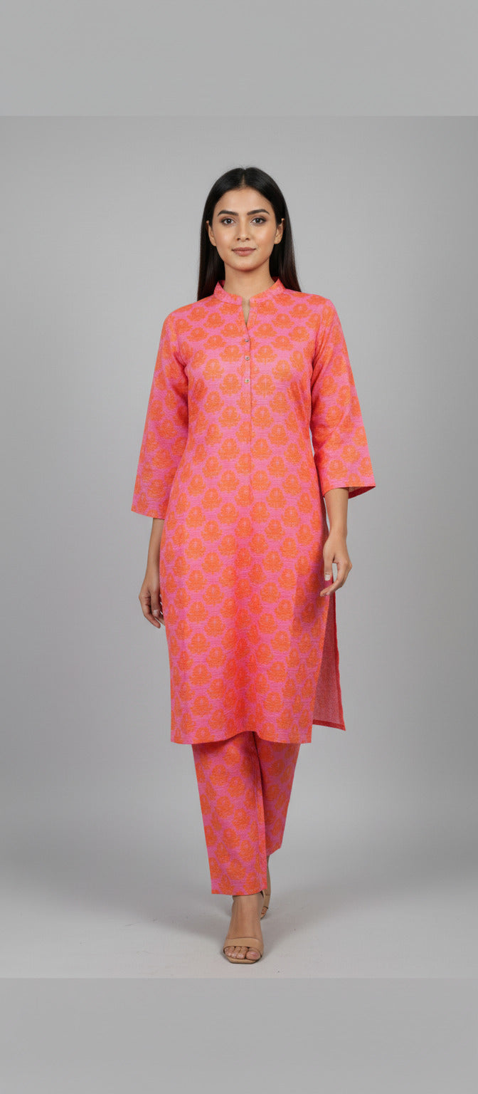 Premium Khaddar Cord-Set Shirt Trouser Ethnic Style ORR