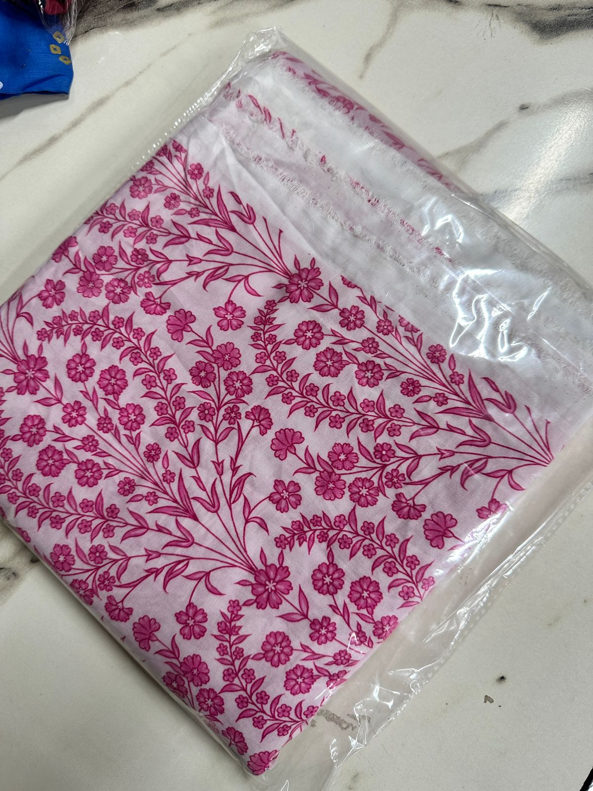 Tawakal Raw Silk Fabric with Allover 2-Piece Unstitched Suit 000759