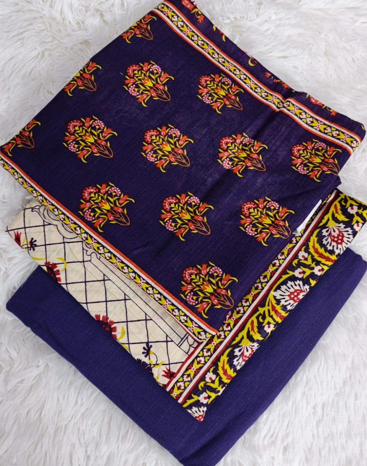 Zellbury Khaddar Collection 3Pc 100% Original  Stock 000859