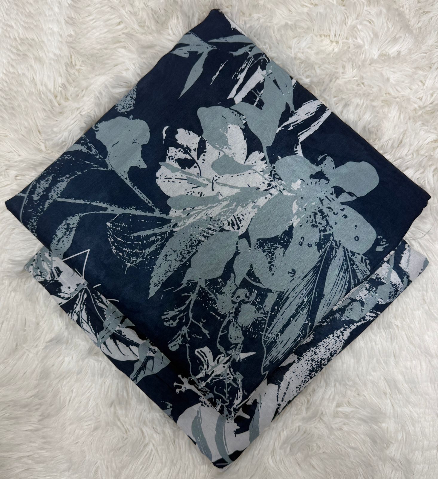 Tawakal Raw Silk Fabric with Allover 2-Piece Unstitched Suit 000761