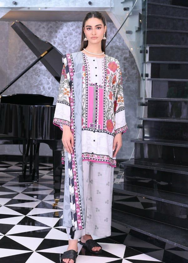 Shanaya 3Pcs Printed Unstitched Lawn 001233