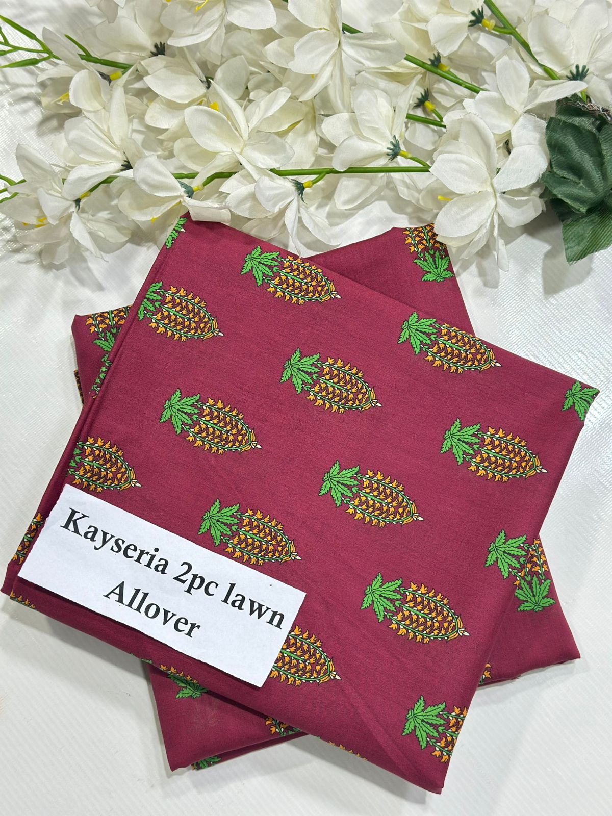 Kayseria Printed Allover Lawn 2 Piece 001172