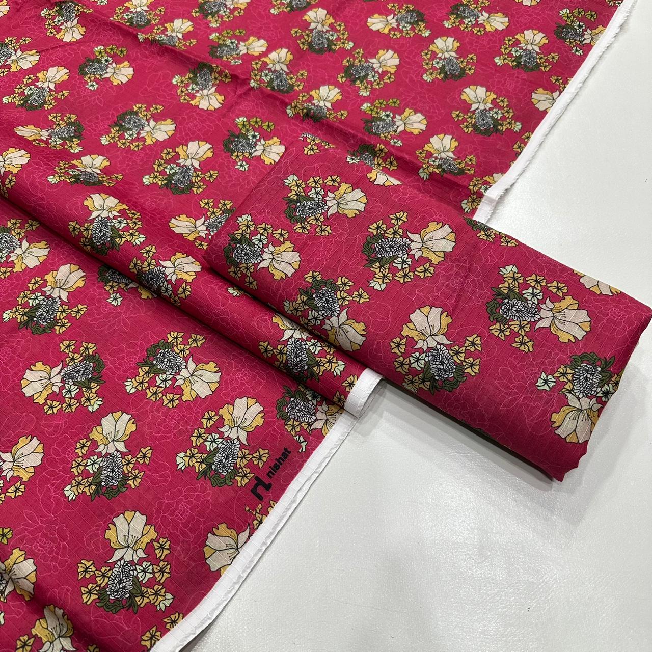 English BanadoRiya Allover Superior Lawn 2Pcs 001377