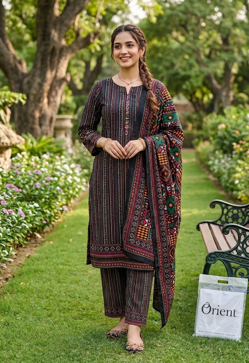 Orient Premium Winter Lelan 3 Pc 001619