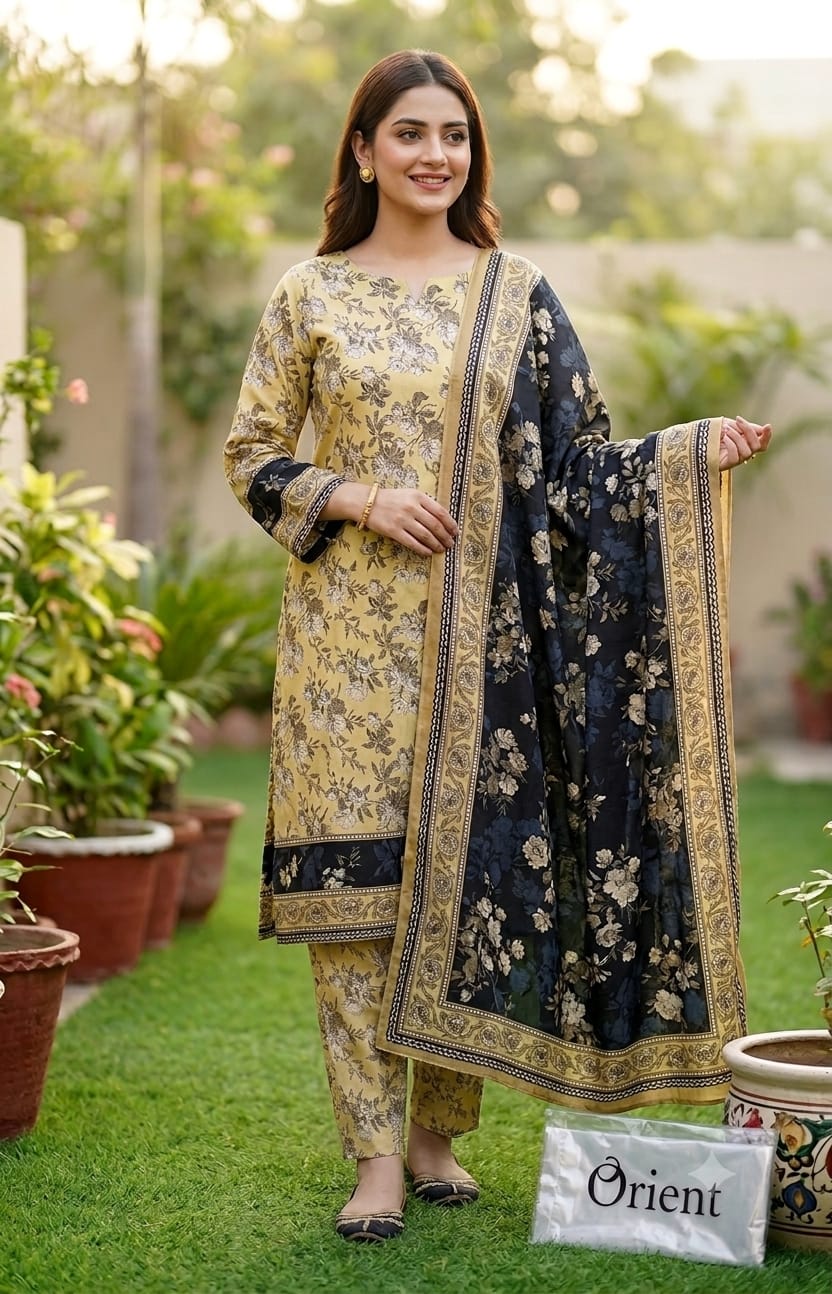 Orient Premium Winter Lelan 3 Pc 001621