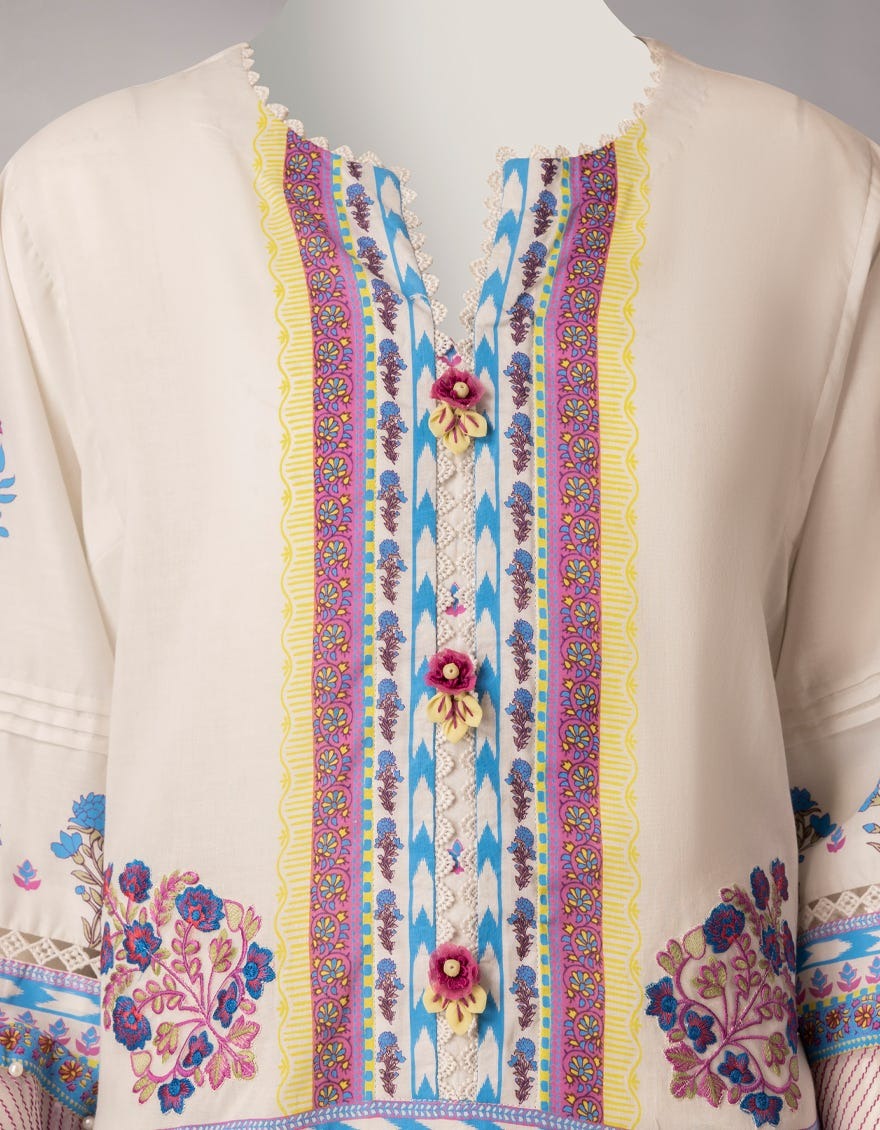 J. Original Lawn 3-Piece Printed Summer Collection 001635