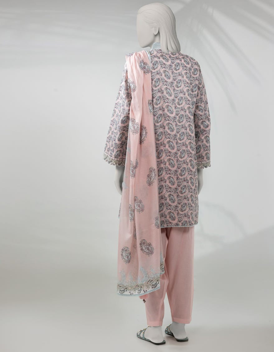 J. Original Lawn 3-Piece Printed Summer Collection 001641