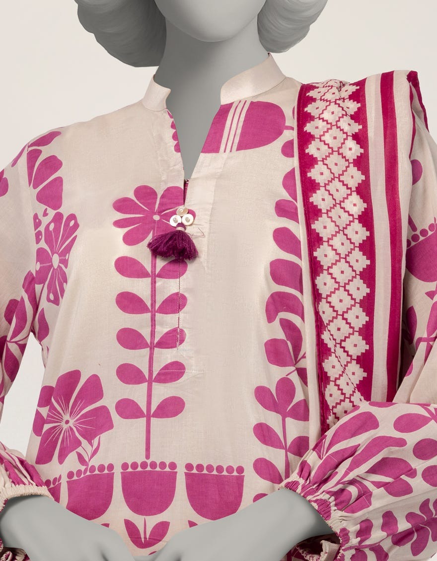 J. Original Lawn 3-Piece Printed Summer Collection 001642