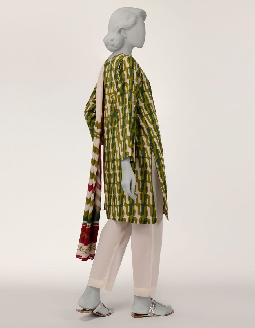 J. Original Lawn 3-Piece Printed Summer Collection 001643