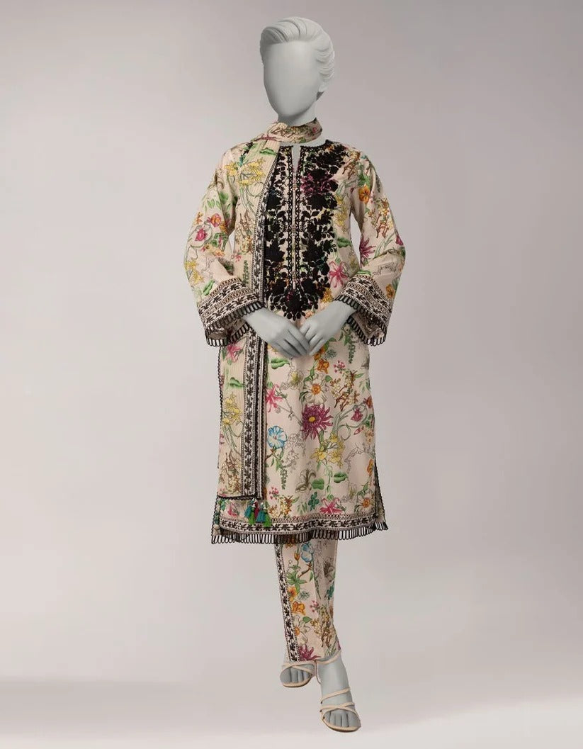 J. Original Lawn 3-Piece Printed Summer Collection 001649