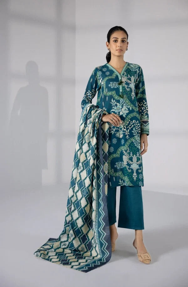 J. Original Lawn 3-Piece Printed Summer Collection 001726