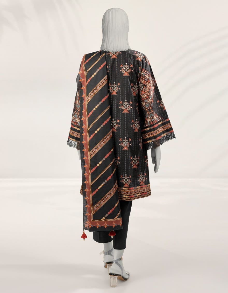 J. Original Lawn 3-Piece Printed Summer Collection 001727
