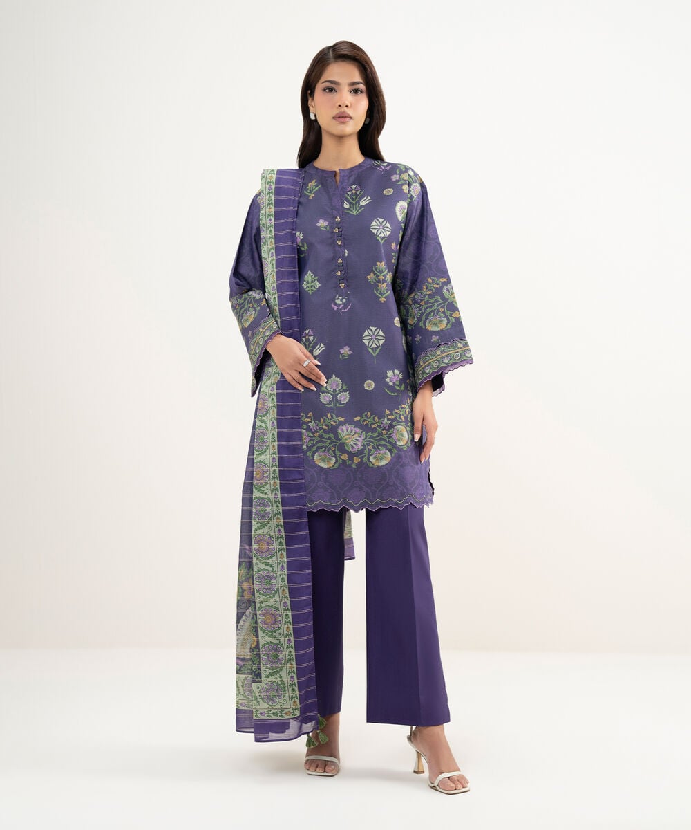 Sukoon By Sapphire Digital Printed Lawn 3PC
