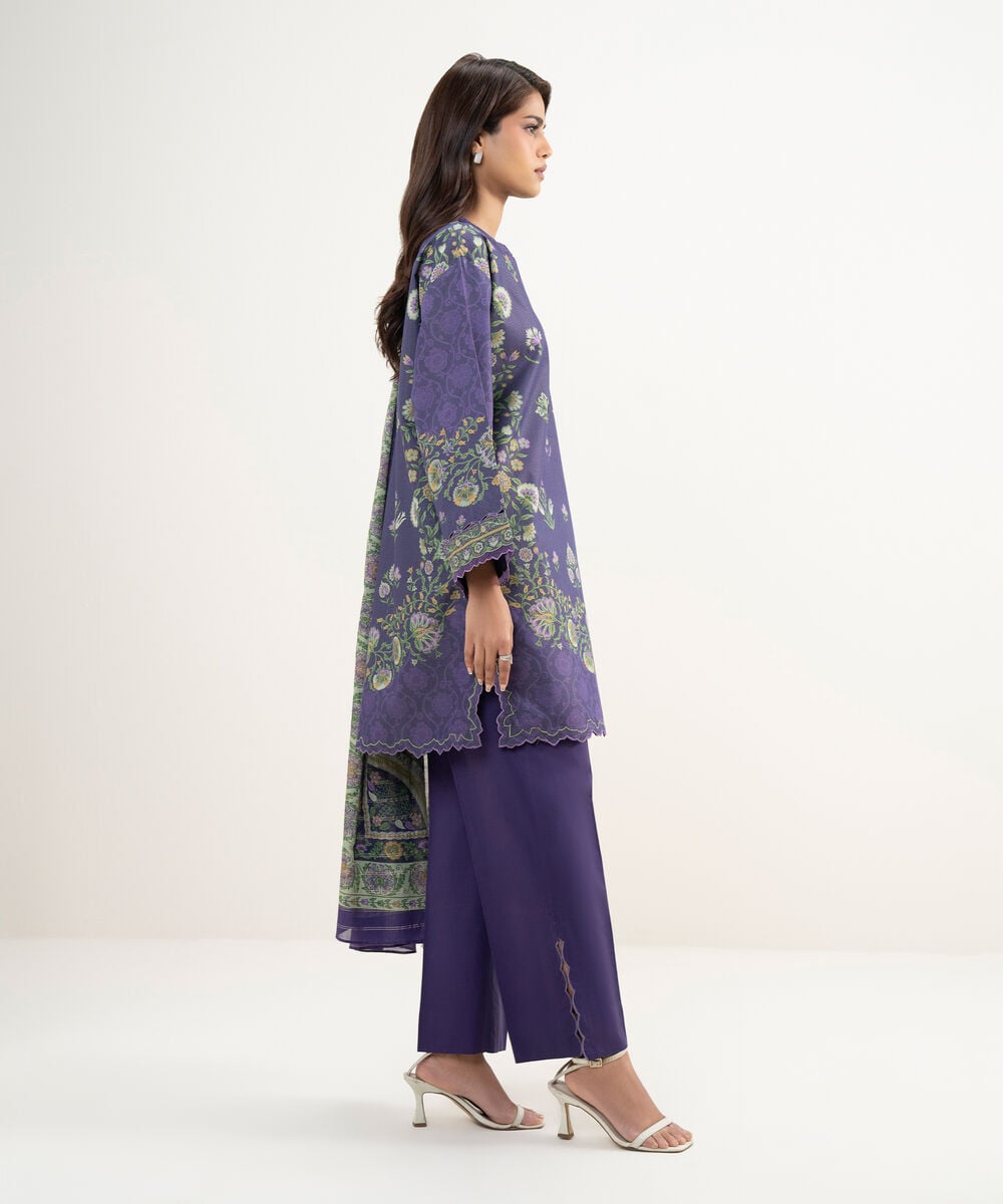 Sukoon By Sapphire Digital Printed Lawn 3PC