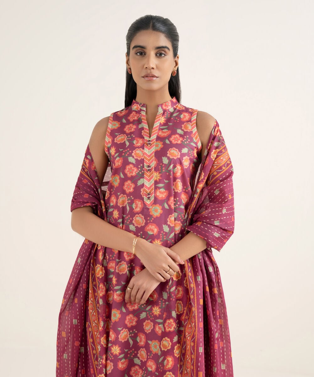 Sukoon By Sapphire Digital Printed Lawn 3PC