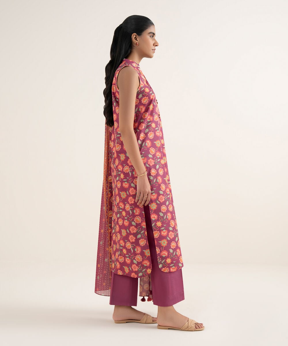 Sukoon By Sapphire Digital Printed Lawn 3PC
