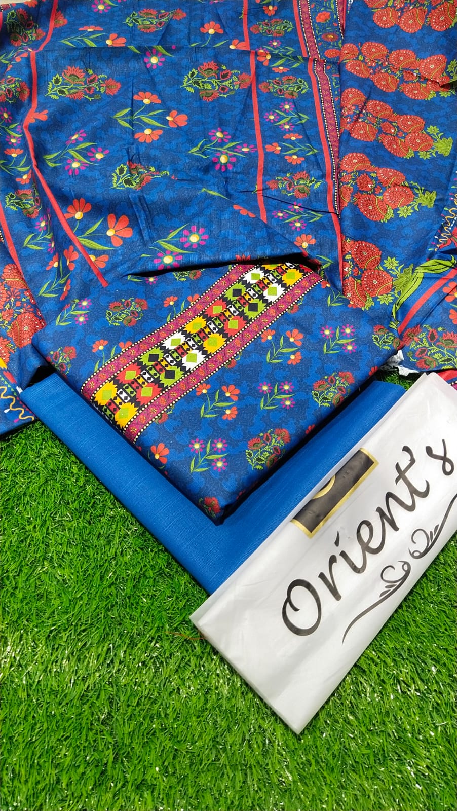 Orient Original Khadder 3PC Printed Unstitched  001817