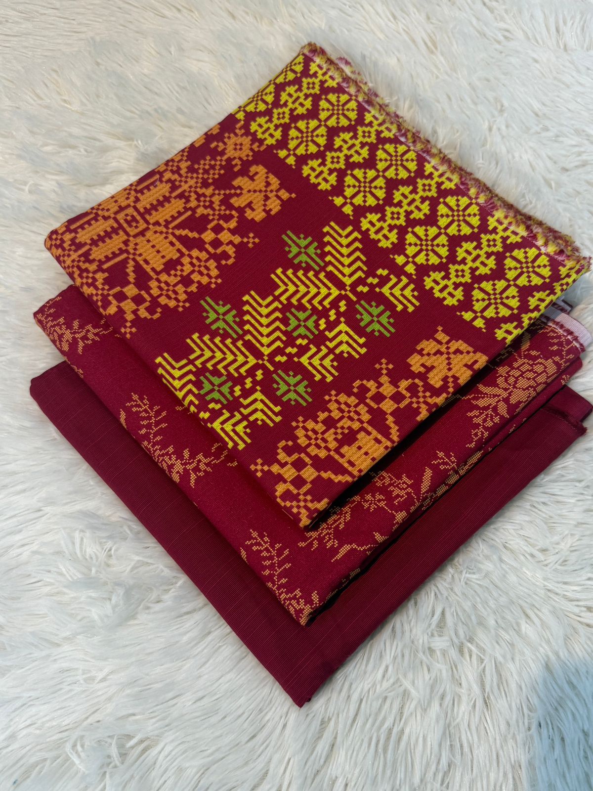 Orient Original Khadder 3PC Printed Unstitched  001871