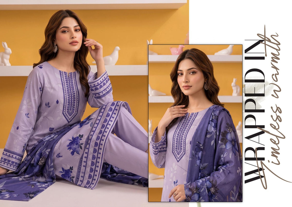 Gul-E-Sahar By Khushi Digital Printed Viscose karandi 3pcs 001967