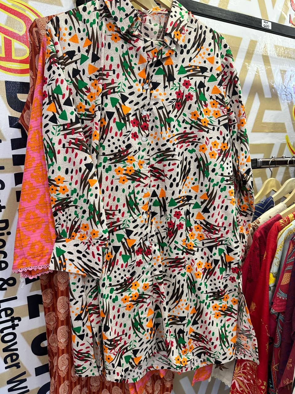 Premium Khaddar Cord-Set Shirt Trouser Ethnic Style ORR