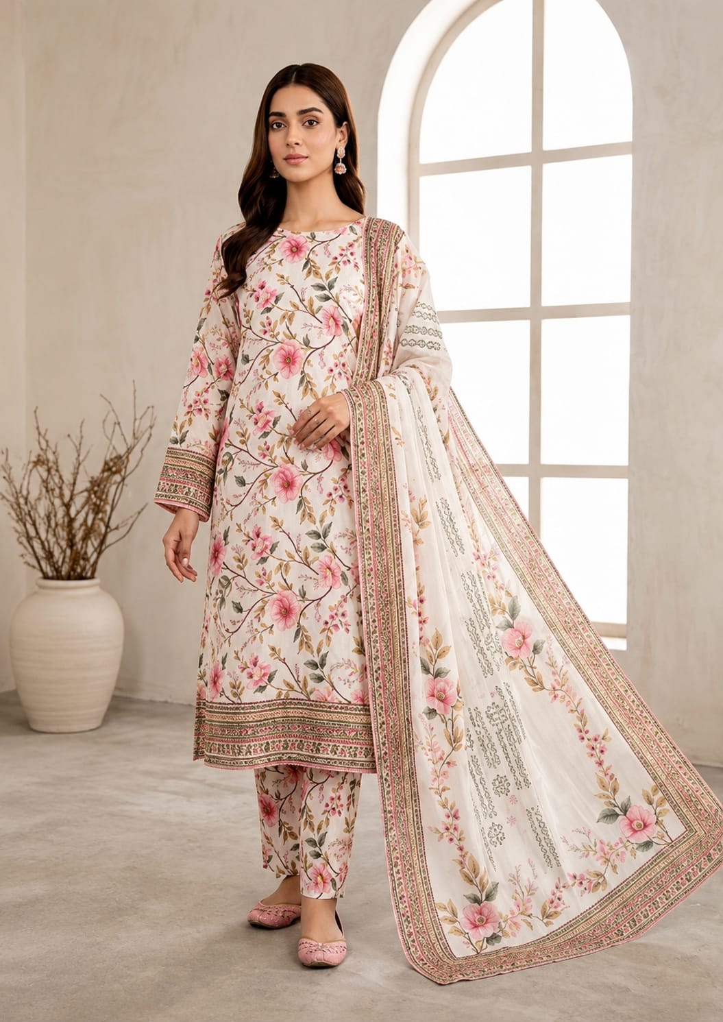 Sana Safina Premium Viscose Lelan 3 Pcs 001698