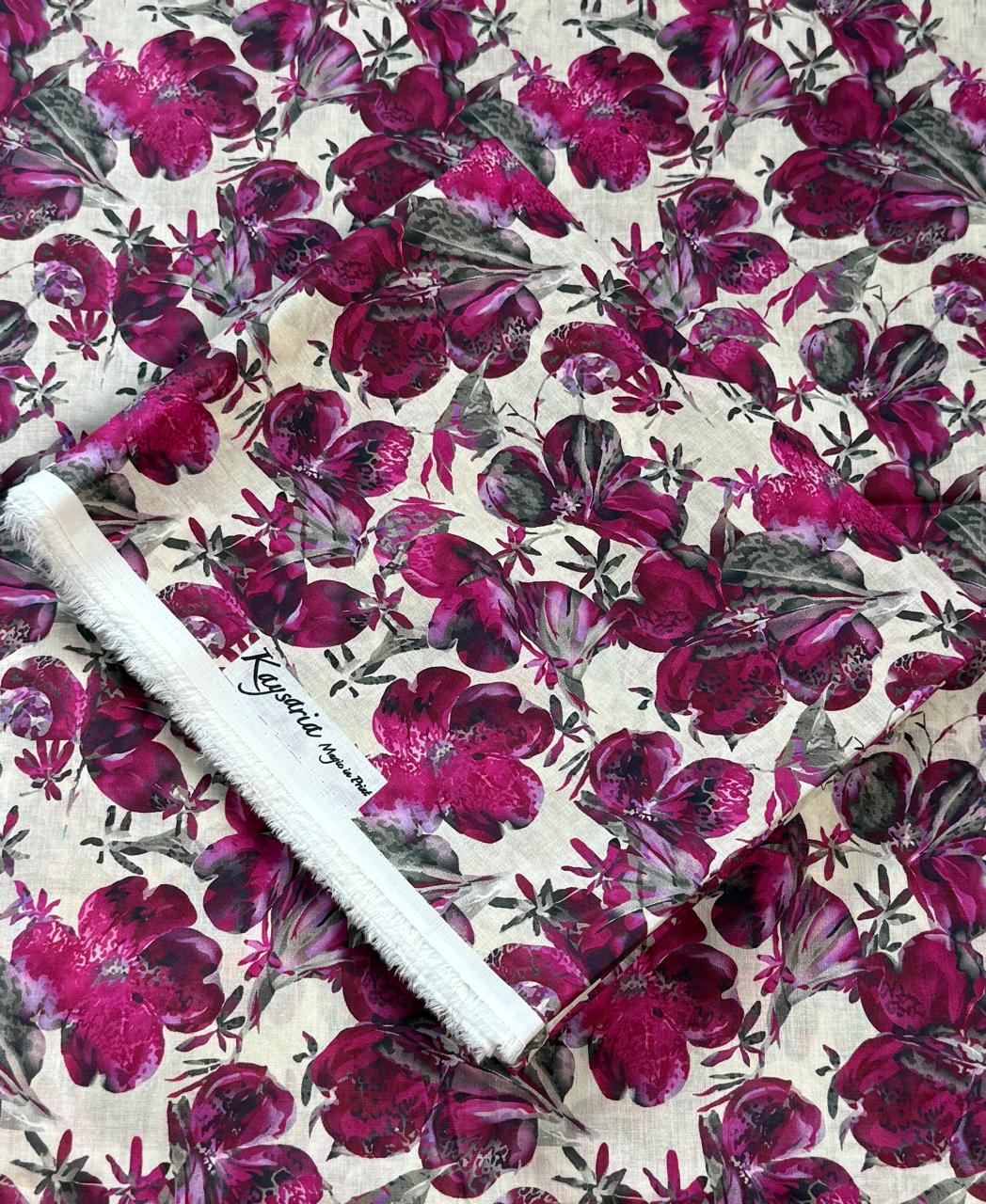 Kayseria Printed Allover Lawn 2 Piece 001657