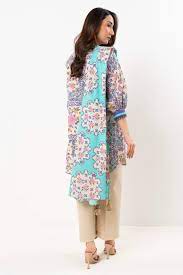 Alkaram Lawn Shirt Dupatta – 2PC SS-65-25-2-BEIGE