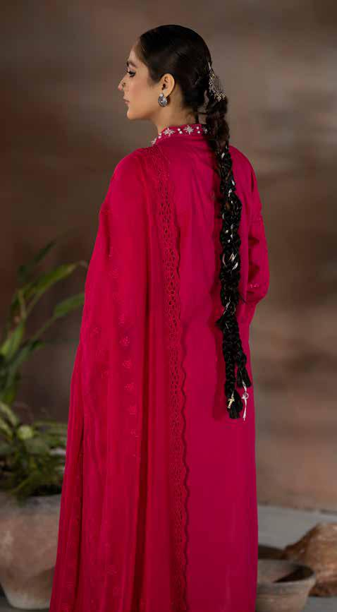 Chikankari shiffli Embroriderd lawn collection with embroidered chiffon dupatta